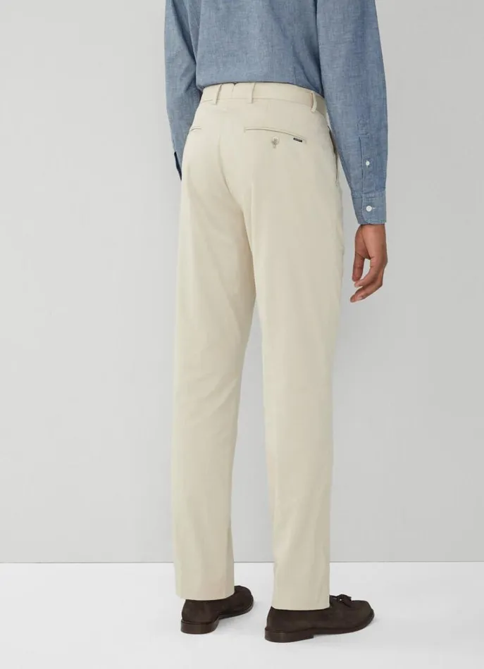 Men Trousers and Chinos Hackett London Classic Fit Sanderson Chinos Beach