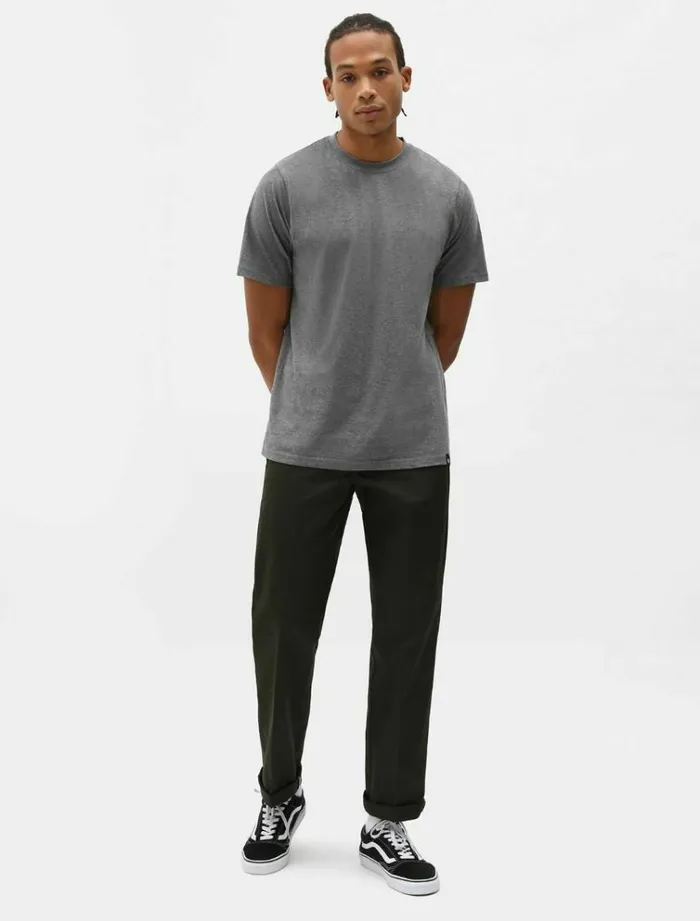 Men Trousers Dickies 873 Slim Straight Work Pant Olive Green