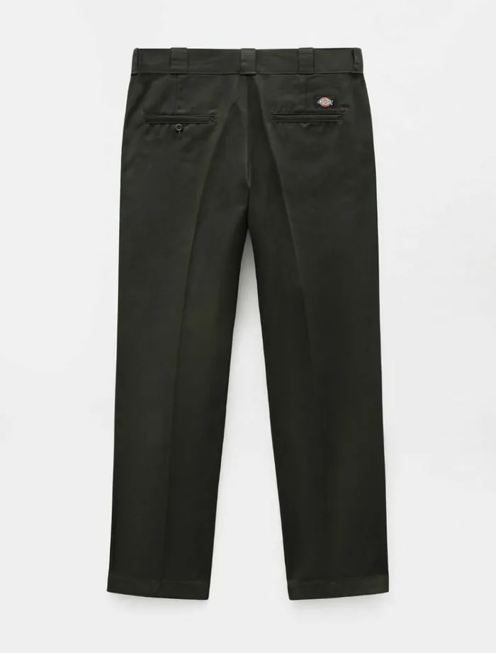 Men Trousers Dickies 873 Slim Straight Work Pant Olive Green