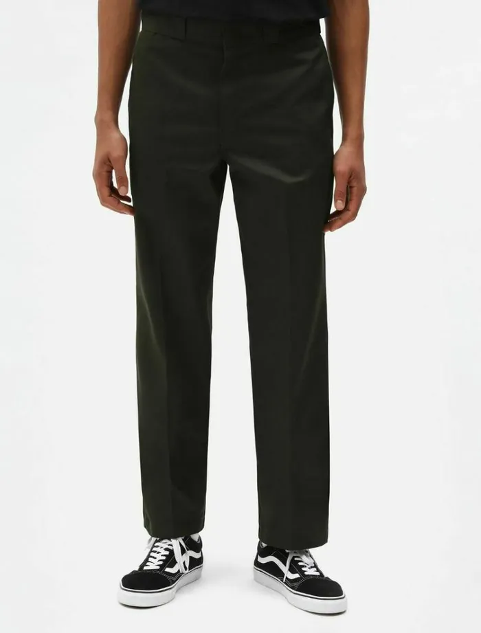 Men Trousers Dickies 874 Original Fit Work Pant Olive Green