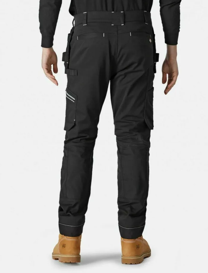 Men Trousers Dickies Holster Universal FLEX Trouser Black