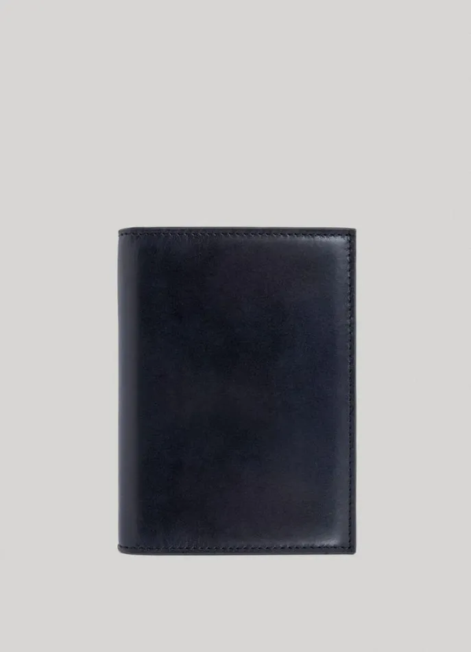 Men Wallets and Cardholders Hackett London Leather Wallet Black