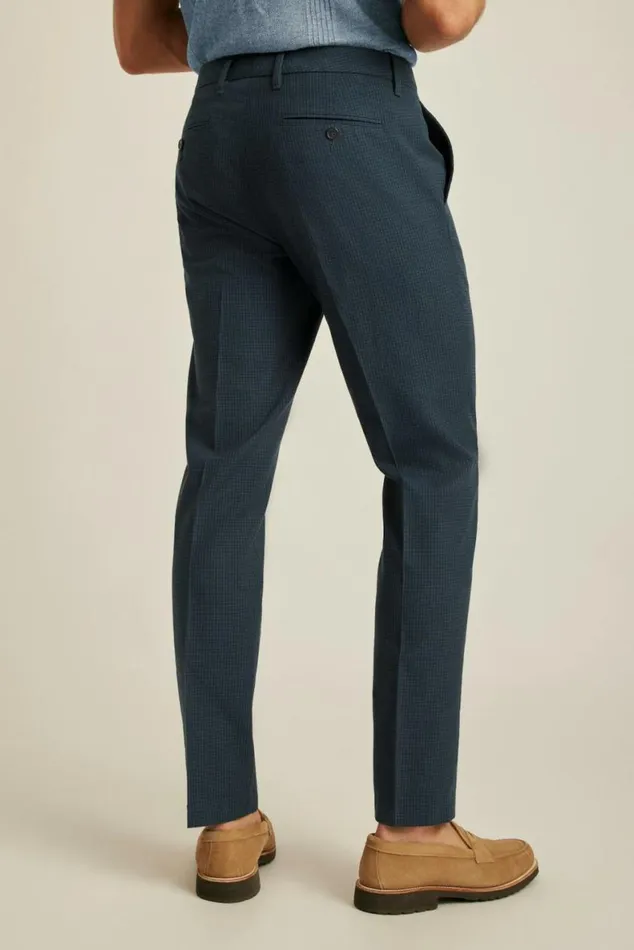 Men Weekday Warrior Dress Pants Charcoal Micro Check Bonobos Dress Pants