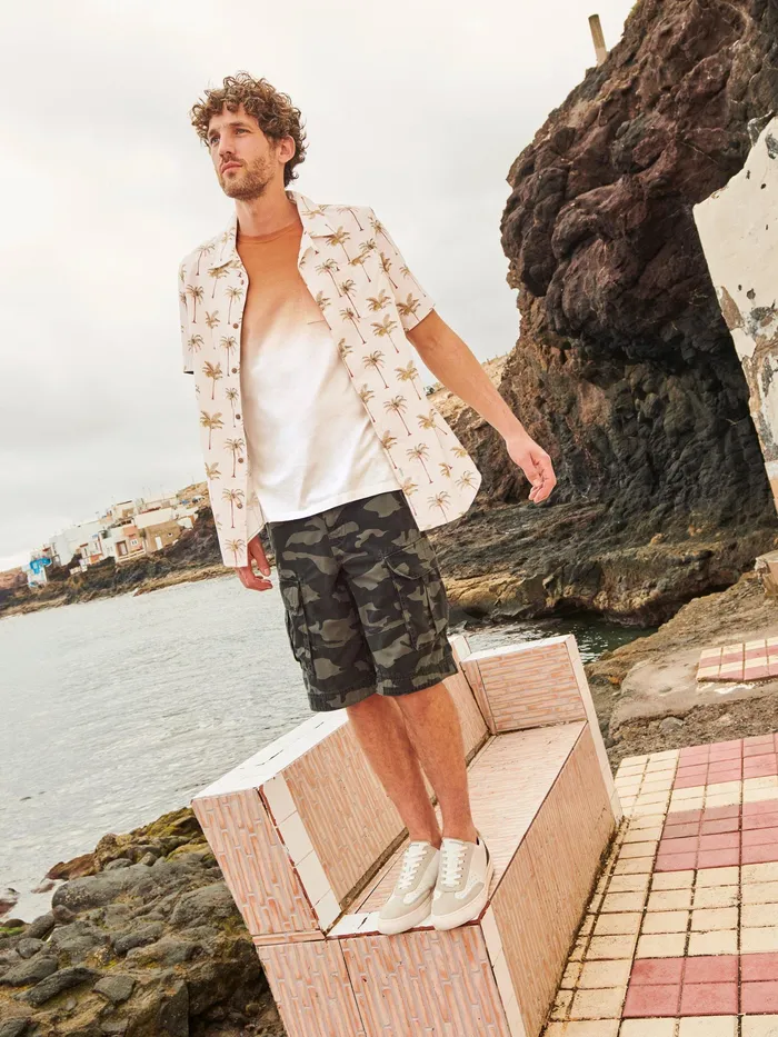 Men White Stuff Clothing Halsall Organic Cargo Short Men White Stuff Clothing Halsall Organic Cargo Short