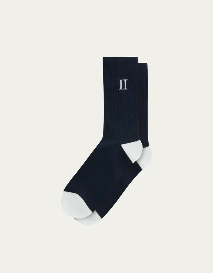 Men William 2Pack Socks 8211 Dark NavyOff White Les Deux Underwear