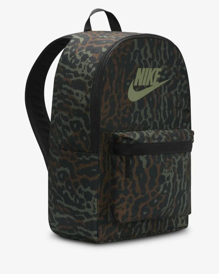MenWomen Nike Bags And Backpacks Heritage Blackblackoil Green