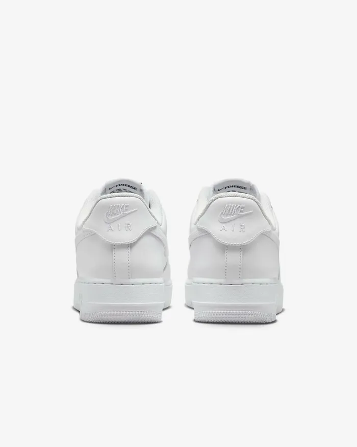 MenWomen Nike Lifestyle Air Force 1 03907 EasyOn Whitewhitewhite