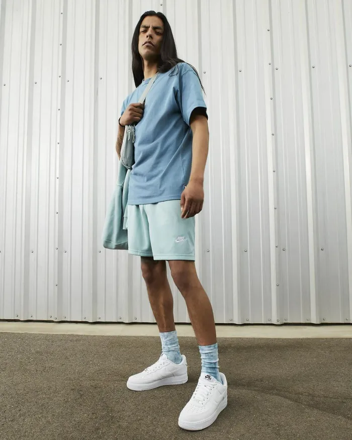 MenWomen Nike Lifestyle Air Force 1 03907 EasyOn Whitewhitewhite
