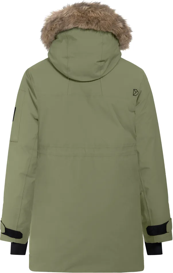 Men Zeus Parka Wild Forest Green Didriksons Autumn Jackets
