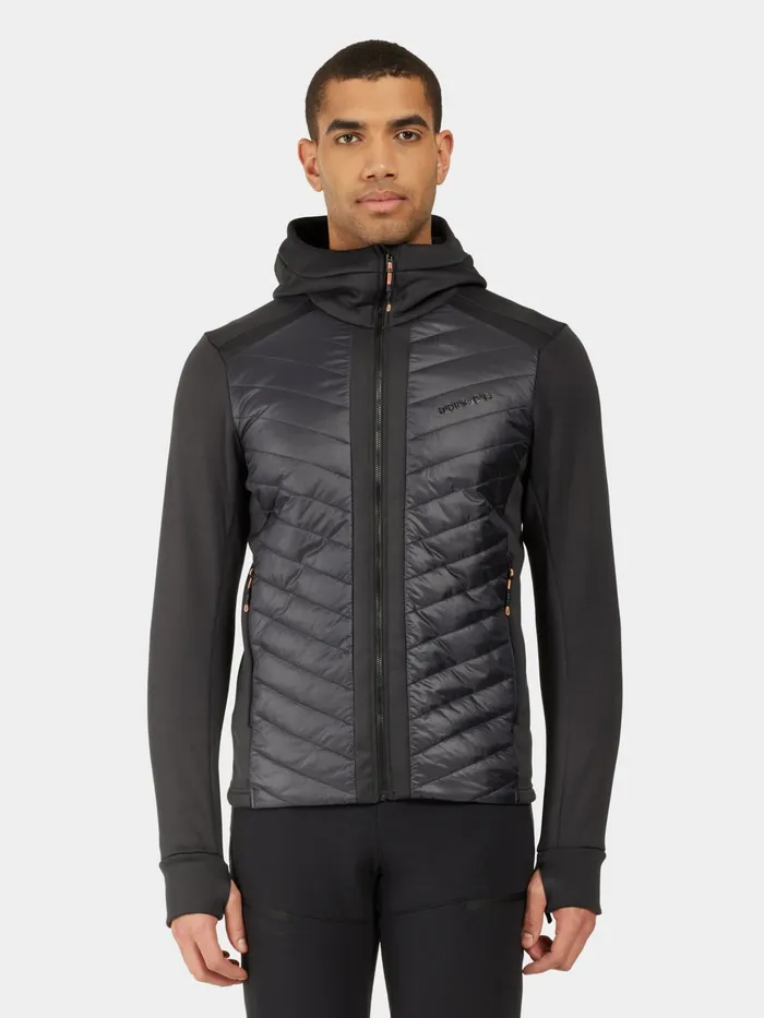 Men Zuko FullZip Black Didriksons Outdoor Jackets