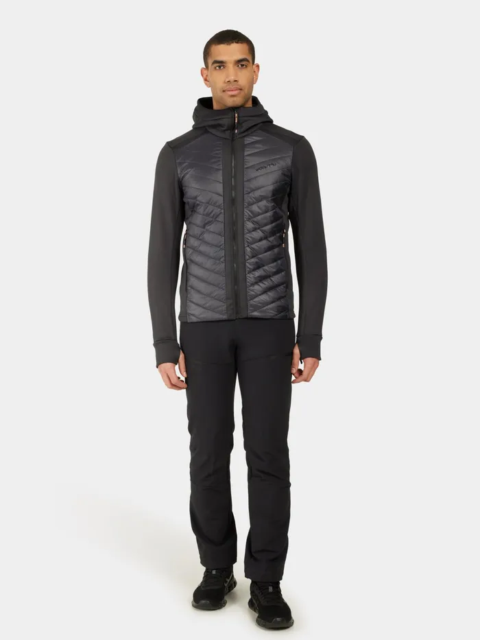 Men Zuko FullZip Black Didriksons Outdoor Jackets