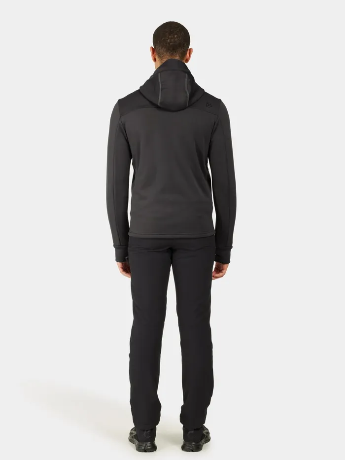 Men Zuko FullZip Black Didriksons Outdoor Jackets