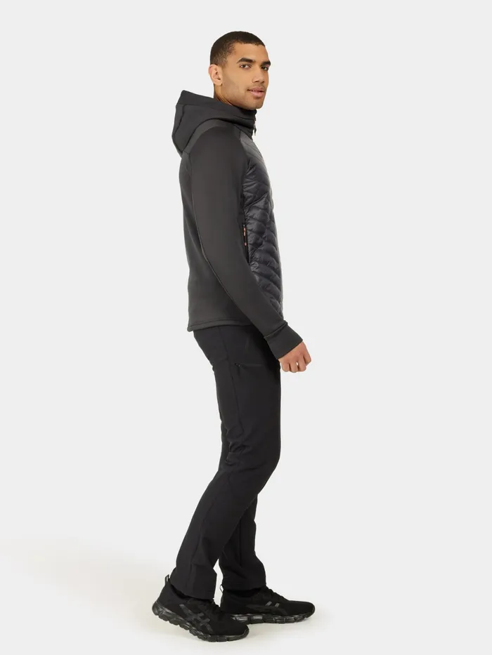 Men Zuko FullZip Black Didriksons Outdoor Jackets