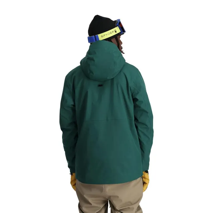 Mens All Out Cypress Green Spyder Insulated