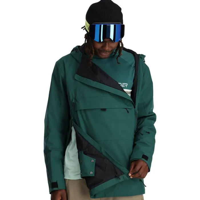 Mens All Out Cypress Green Spyder Insulated