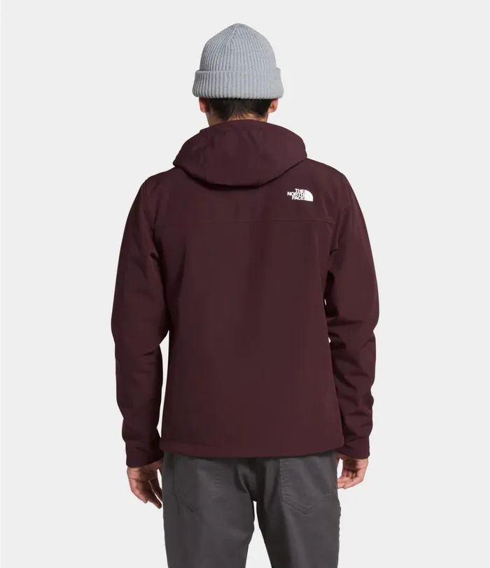 Mens Apex Bionic Hoodie Root Brown The North Face Softshell