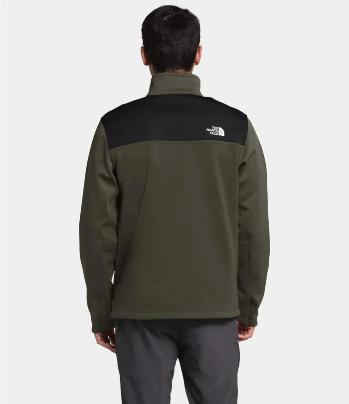 Mens Apex Canyonwall Jacket New Taupe Greentnf Black The North Face Fleece
