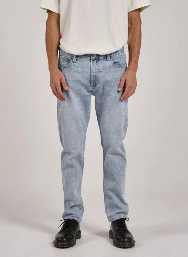 Mens Bones Denim Jean Ash Blue Thrills Denim