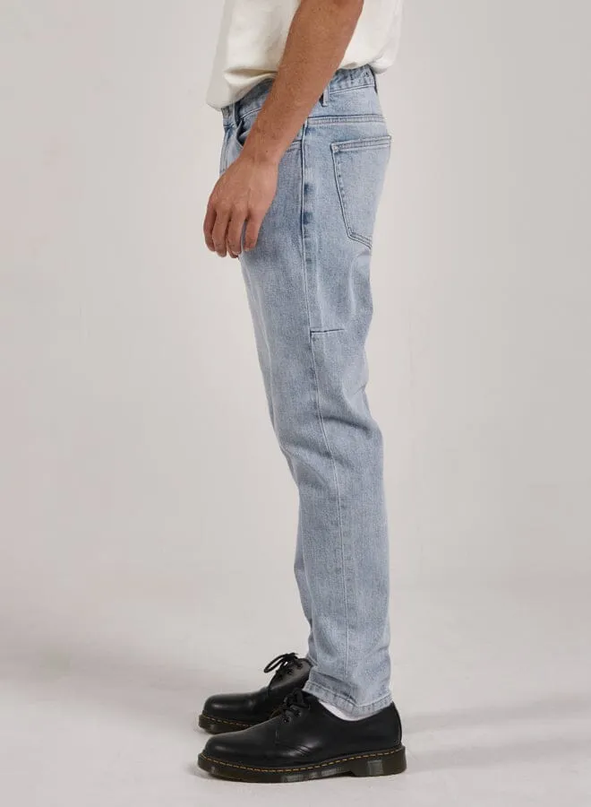 Mens Bones Denim Jean Ash Blue Thrills Denim