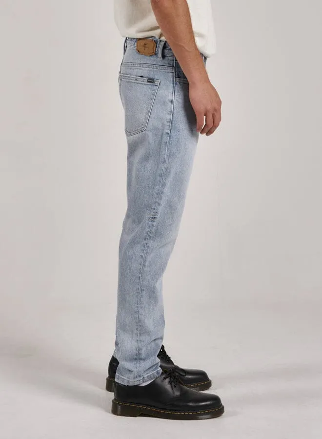 Mens Bones Denim Jean Ash Blue Thrills Denim