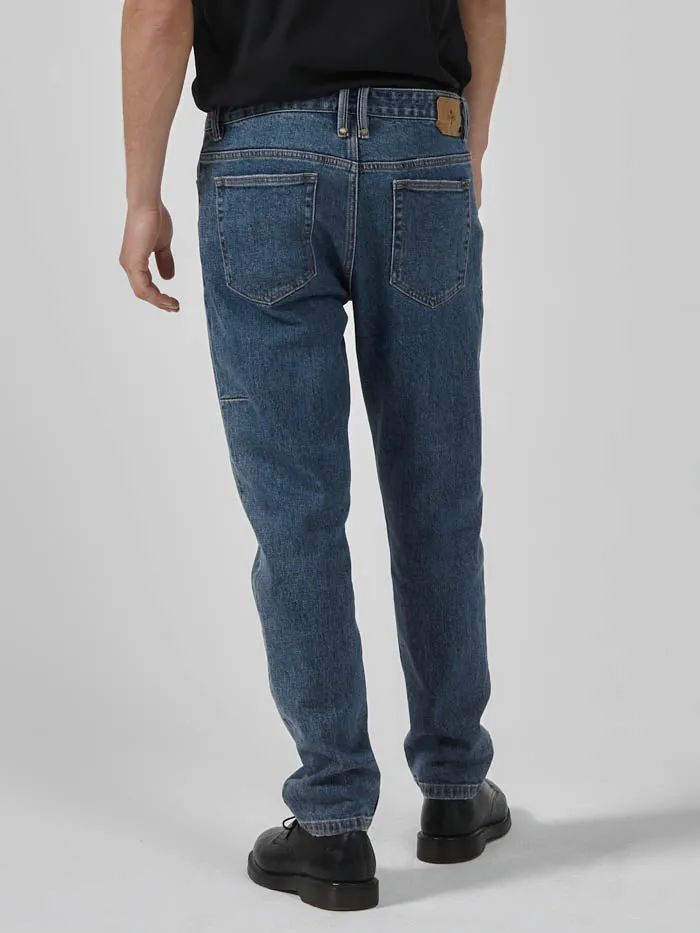 Mens Bones Denim Jean Highway Blue Thrills Denim