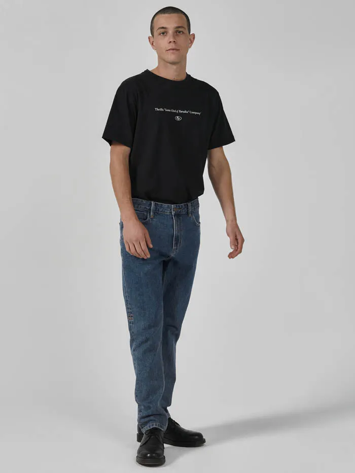 Mens Bones Denim Jean Highway Blue Thrills Denim