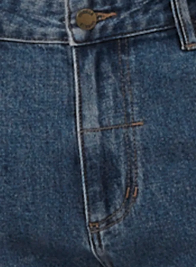 Mens Bones Denim Jean Highway Blue Thrills Denim