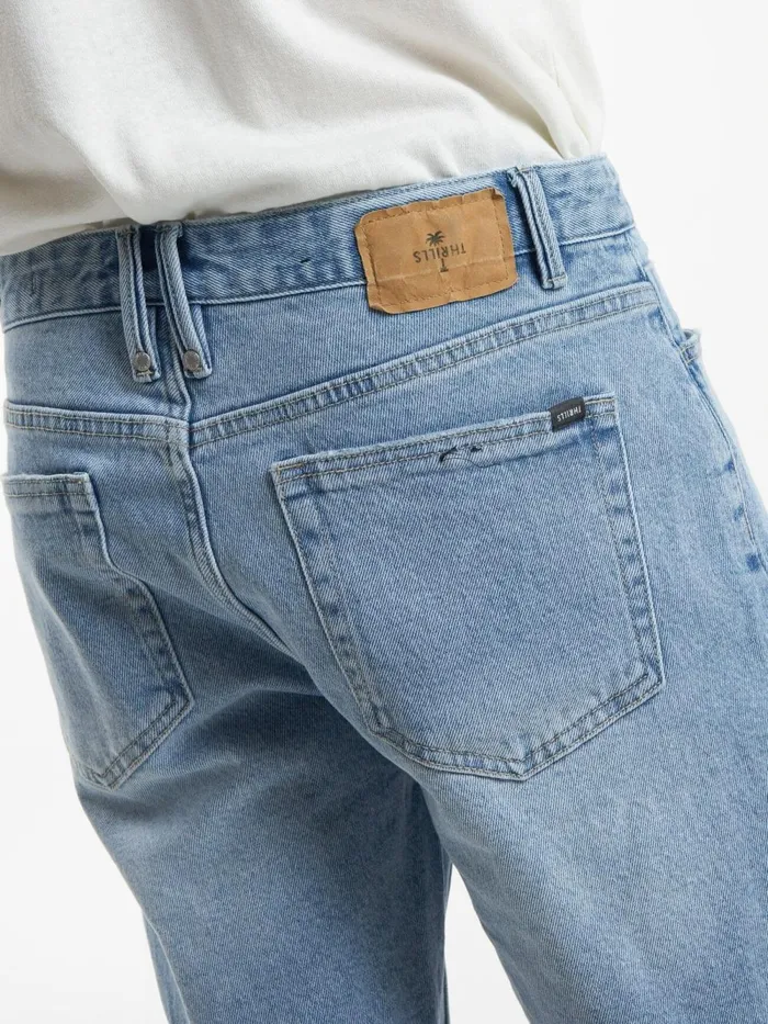 Mens Bones Denim Short Endless Blue Thrills Denim Shorts