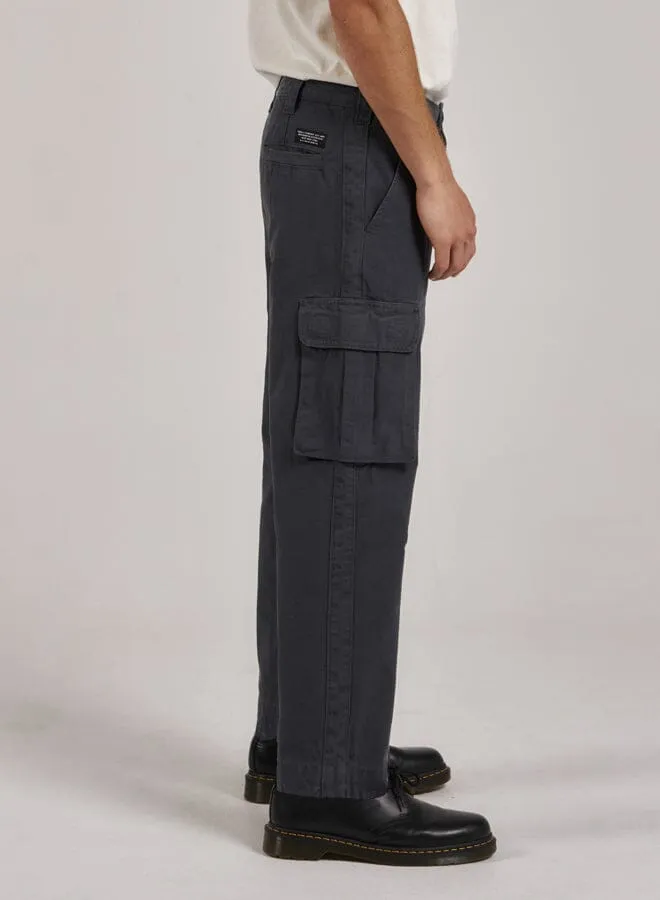 Mens Century Slacker Cargo Pant Dark Slate Thrills Pants