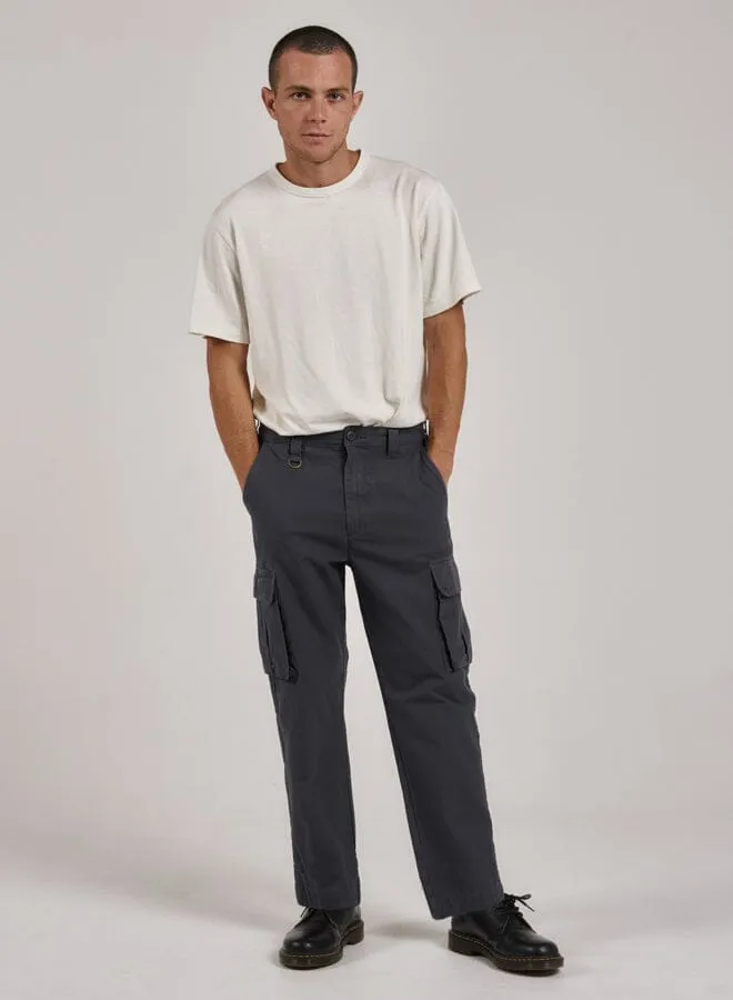 Mens Century Slacker Cargo Pant Dark Slate Thrills Pants