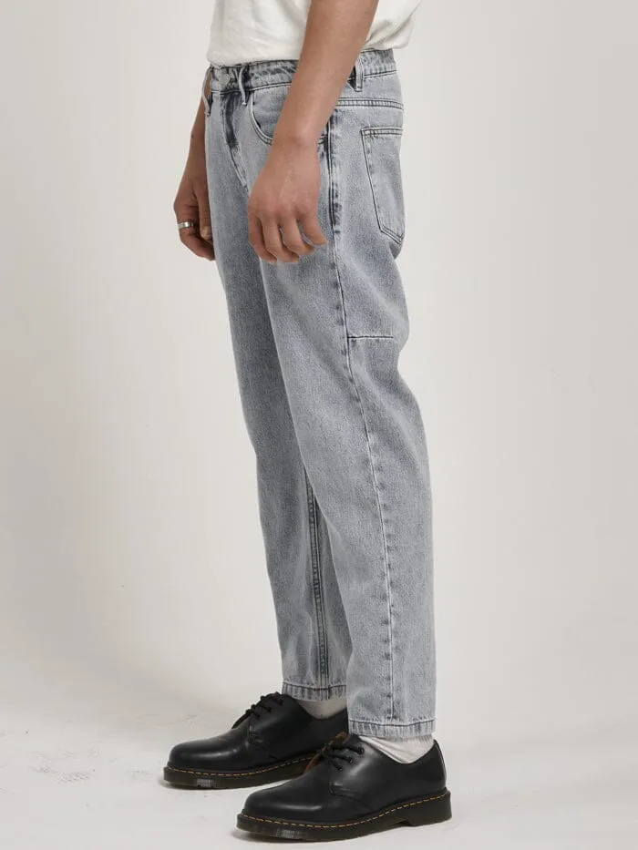 Mens Chopped Denim Jean Garage Blue Thrills Denim