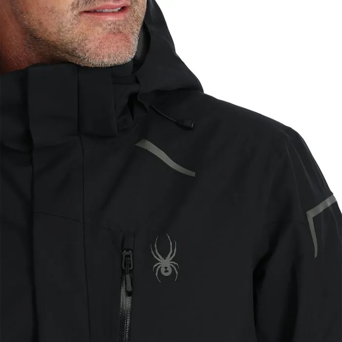 Mens Copper Black Spyder Insulated