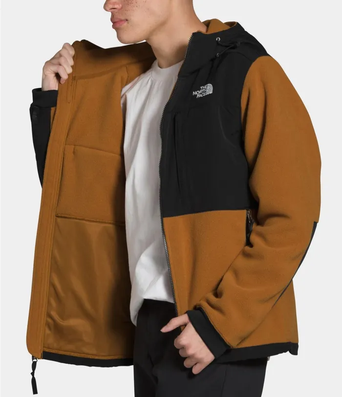 Mens Denali 2 Hoodie Timber Tan The North Face Fleece