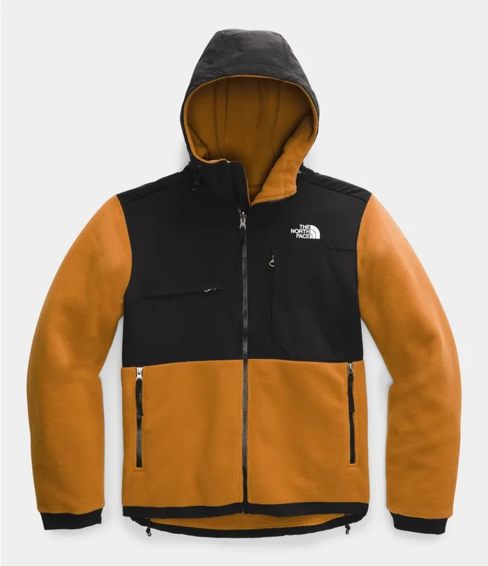 Mens Denali 2 Hoodie Timber Tan The North Face Fleece