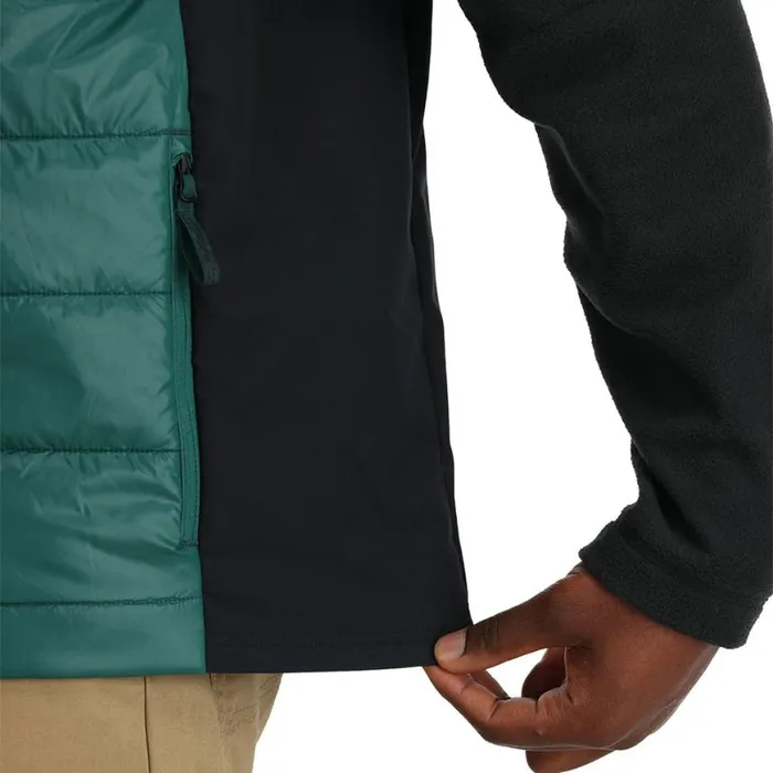 Mens Glissade Vest Cypress Green Spyder Vests