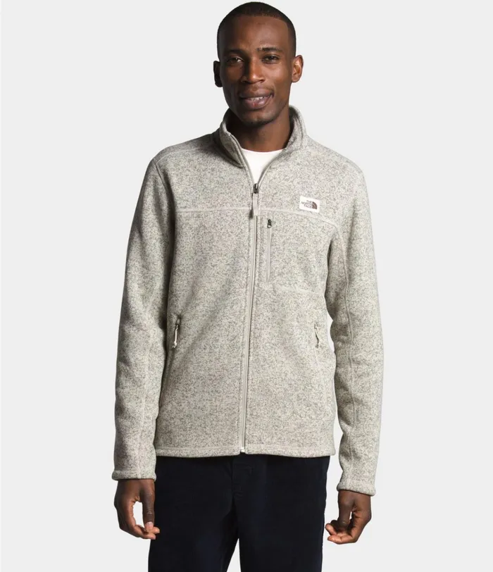 Mens Gordon Lyons FullZip Jacket Granite Bluff Tan Heather The North Face Fleece Mens Gordon Lyons FullZip Jacket Granite Bluff Tan Heather The North Face Fleece