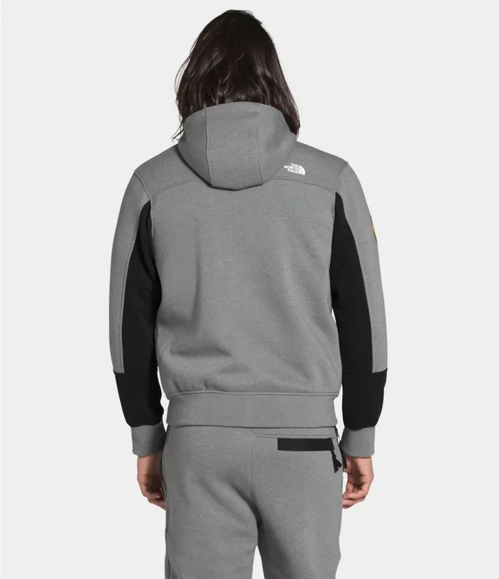 Mens Graphic Collection Full Zip Tnf Medium Grey Heathertnf Black The North Face Hoodies and Sweatshirts