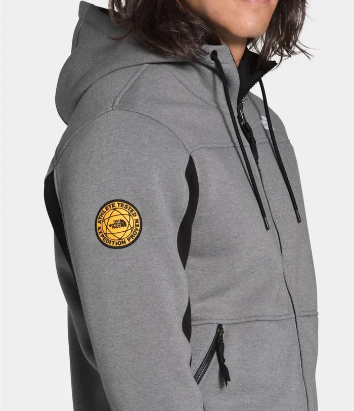 Mens Graphic Collection Full Zip Tnf Medium Grey Heathertnf Black The North Face Hoodies and Sweatshirts
