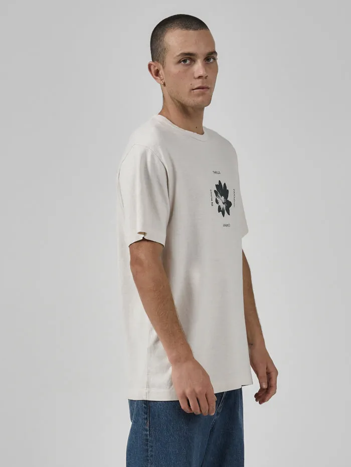 Mens Hemp Love Me Not Merch Fit Tee Heritage White Thrills Tees and Tank Tops