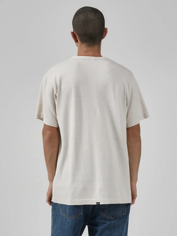 Mens Hemp Love Me Not Merch Fit Tee Heritage White Thrills Tees and Tank Tops