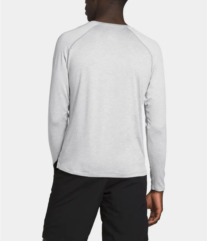 Mens HyperLayer FD Long Sleeve Tnf Light Grey Heather The North Face Baselayers