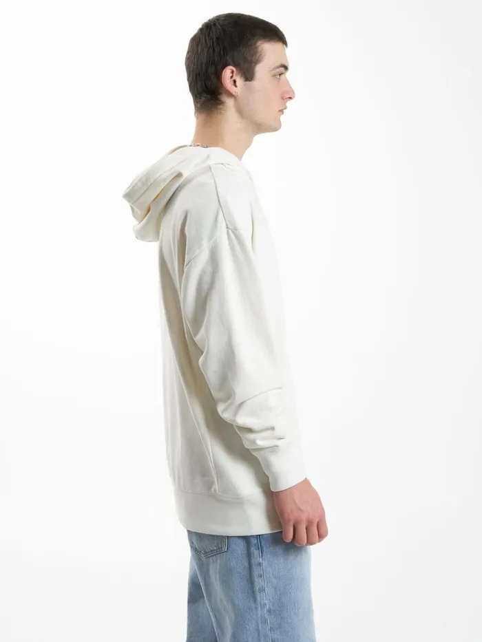 Mens Minimal Slouch Pull On Hood Tofu Thrills Sweaters and Fleece