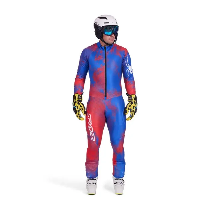 Mens Performance GS Race Suit Electric Blue Spyder Racesuits