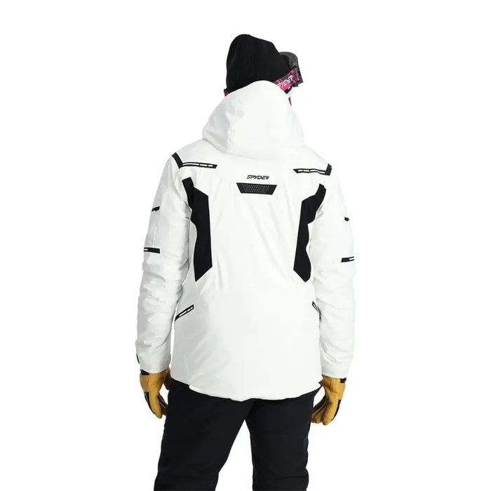 Mens Pinnacle White Spyder Insulated