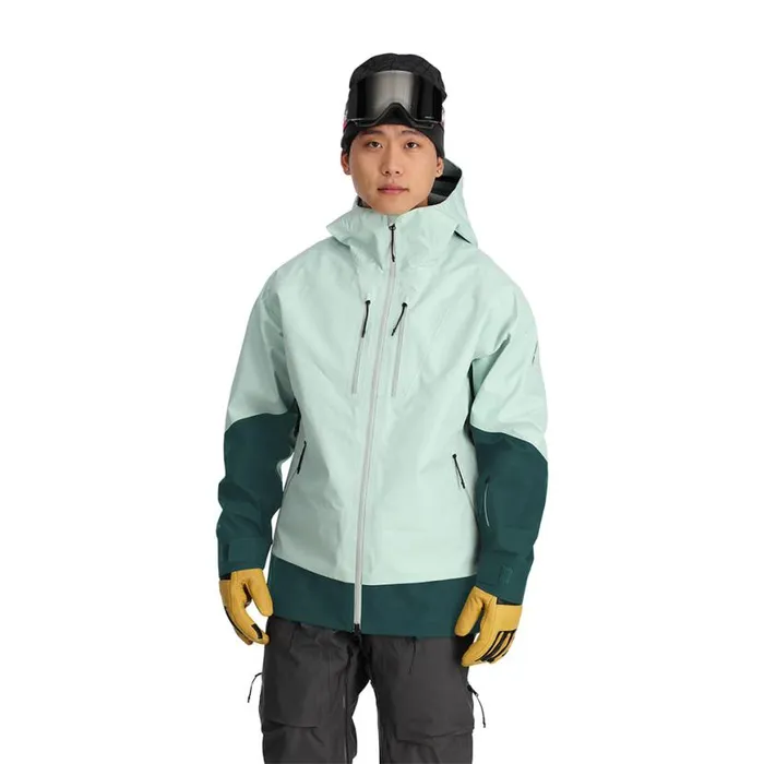 Mens Sanction Wintergreen Spyder Shell