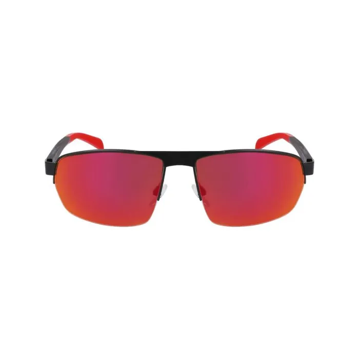 Mens SemiRim Metal Sunglasses Black Spyder Eyewear