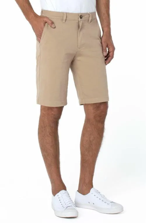 Mens Shorts Liverpool Los Angeles Modern Fit Twill Short Khaki