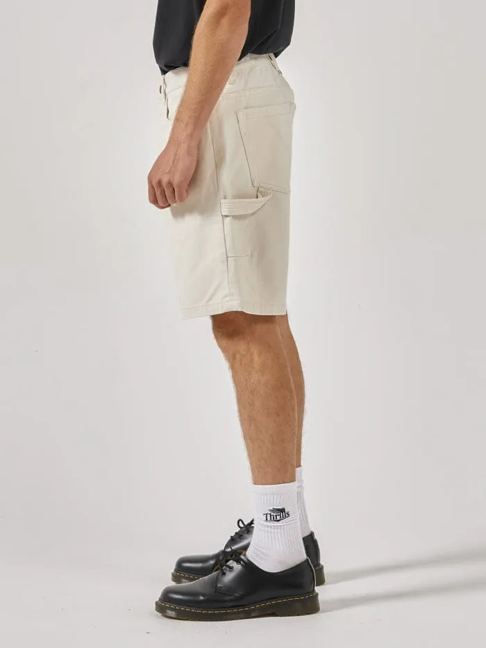 Mens Slacker Denim Short Heritage White Thrills Denim Shorts