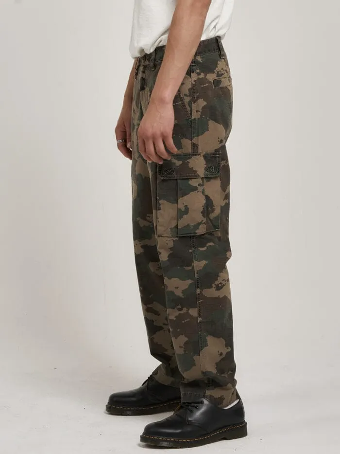 Mens Slacker Tactics Cargo Pant Camo Thrills Pants
