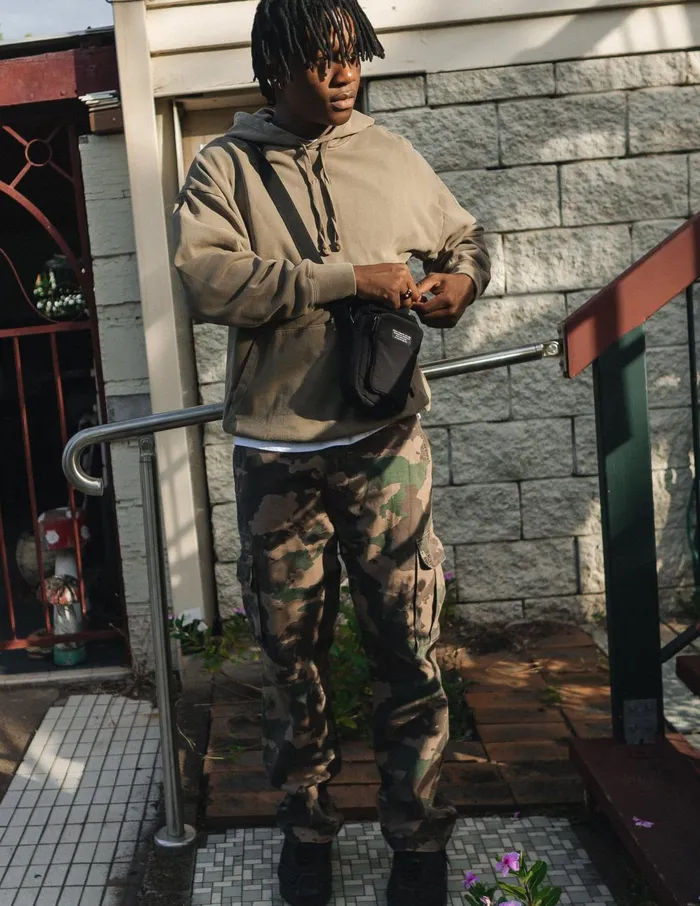 Mens Slacker Tactics Cargo Pant Camo Thrills Pants